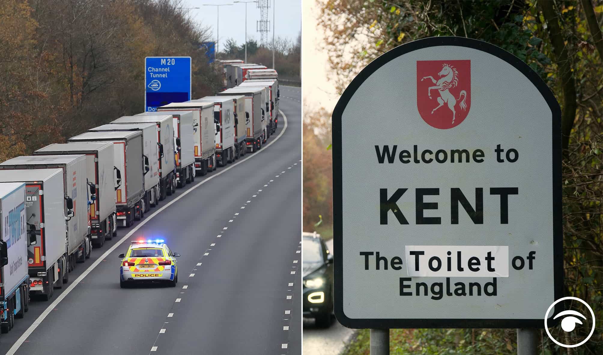 Kexit? Lorry park in Kent won’t be fully operational until February