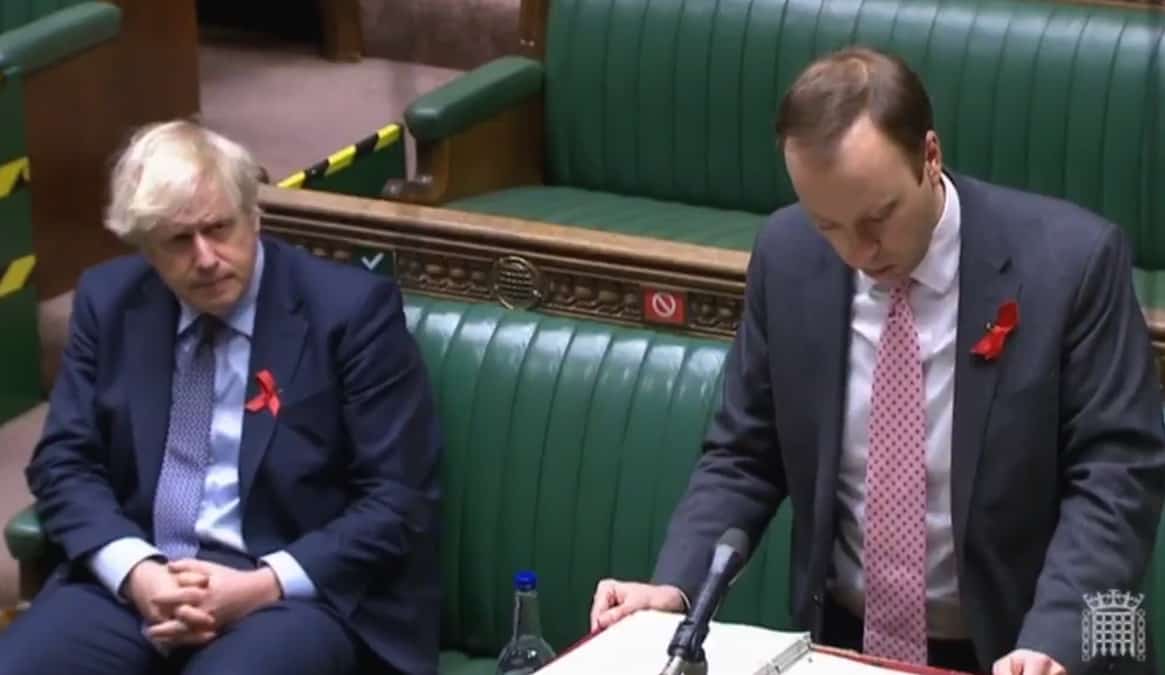 Matt Hancock makes tearful closing speech as Govt sees off biggest rebellion in this Parliament