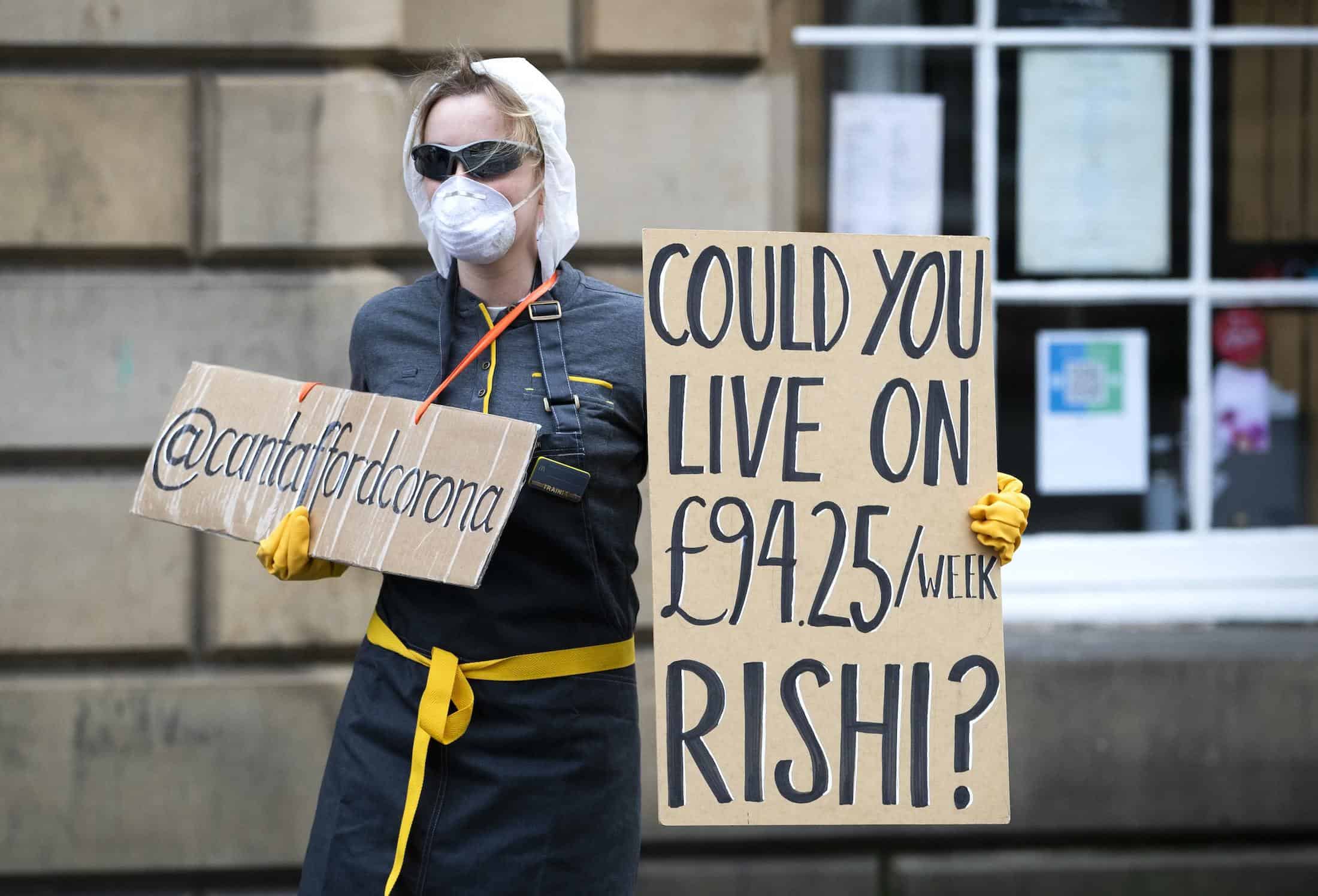 ‘Could you live on £94.25 a week Rishi?’ Low sick pay stopping workers from self-isolating