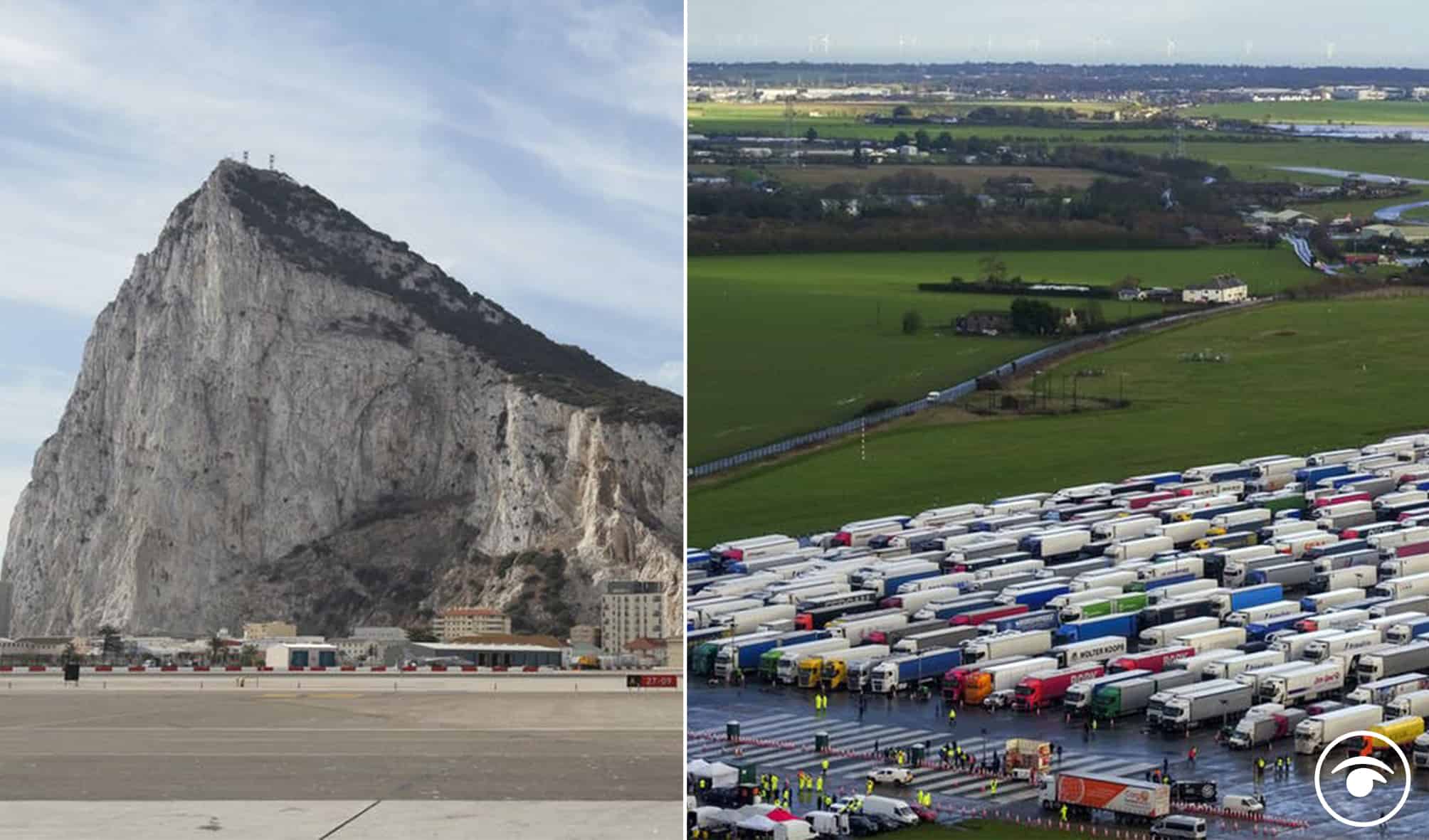 Warnings of stranded lorry drivers at the border to Gibraltar