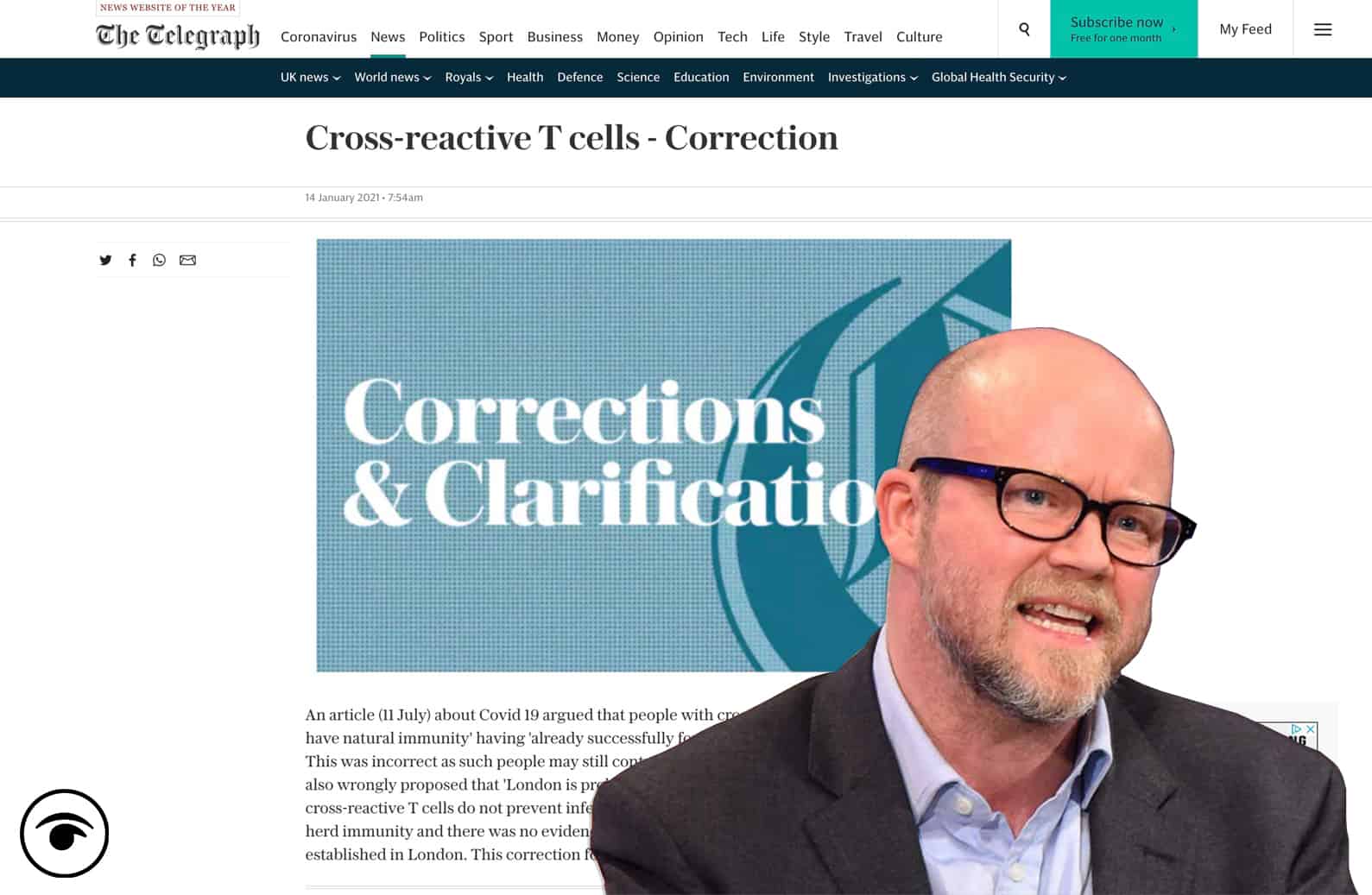 Daily Telegraph removes “significantly misleading” Toby Young column following Ipso ruling