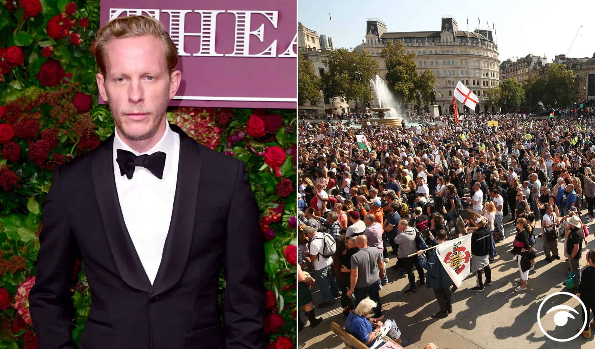 Covid: Best responses as Laurence Fox has got himself a ‘mask exempt’ badge