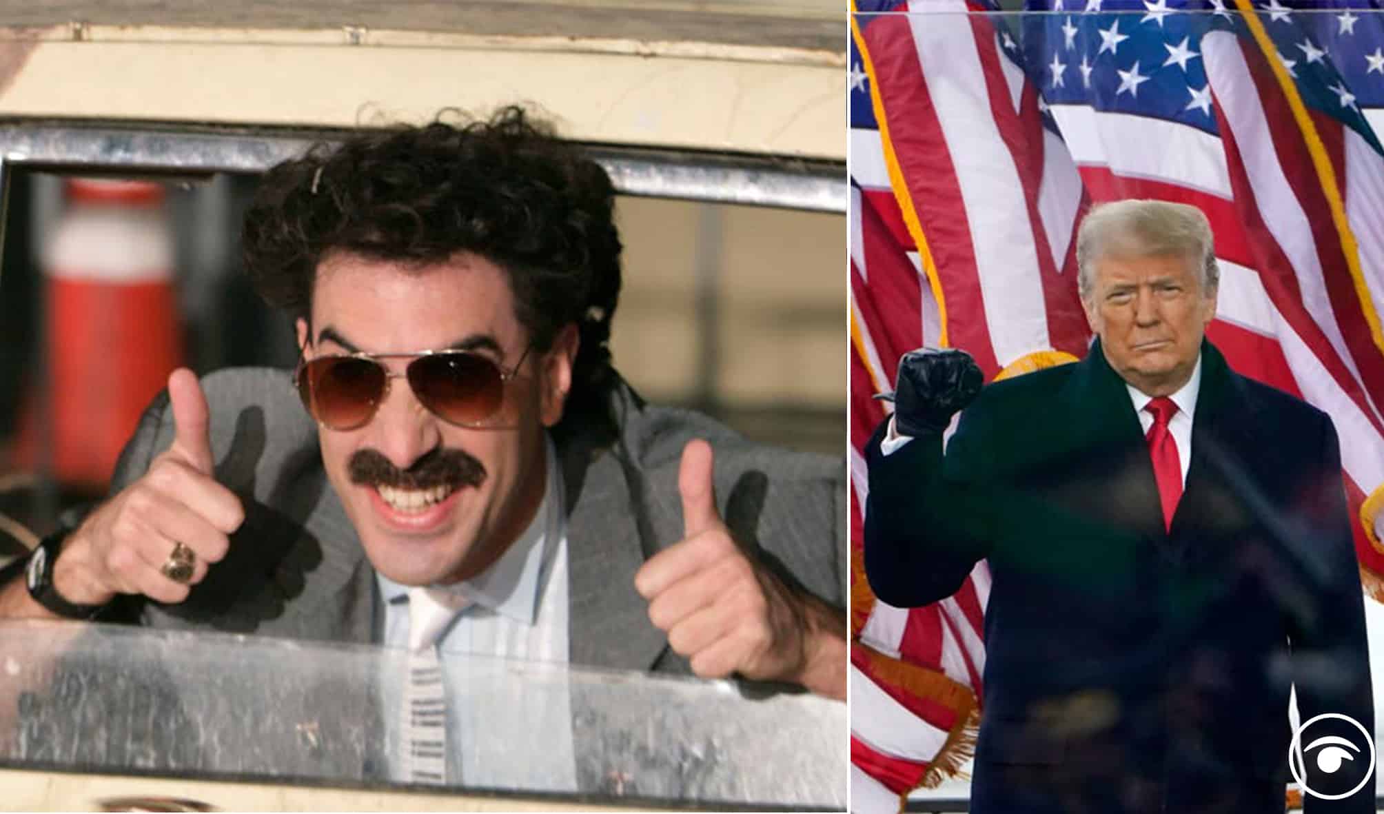 Trump Twitter ban ‘most important moment in history of social media’ – Sacha Baron Cohen