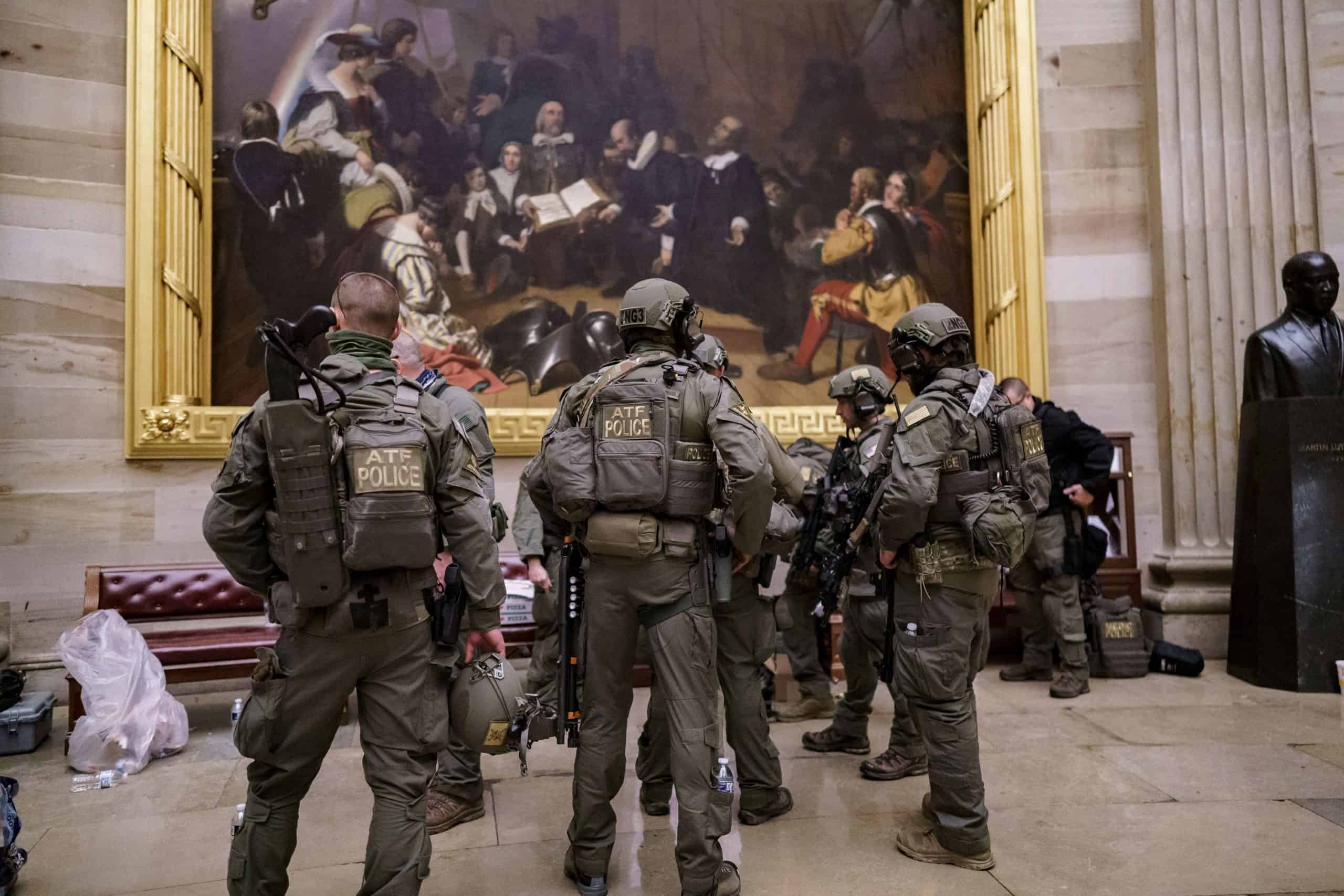 In pictures: Shocking images from the siege on the US Capitol