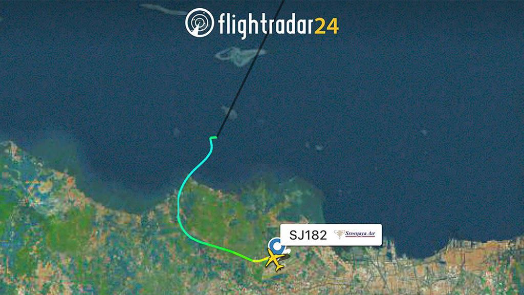 Passenger jet vanishes over sea shortly after take off