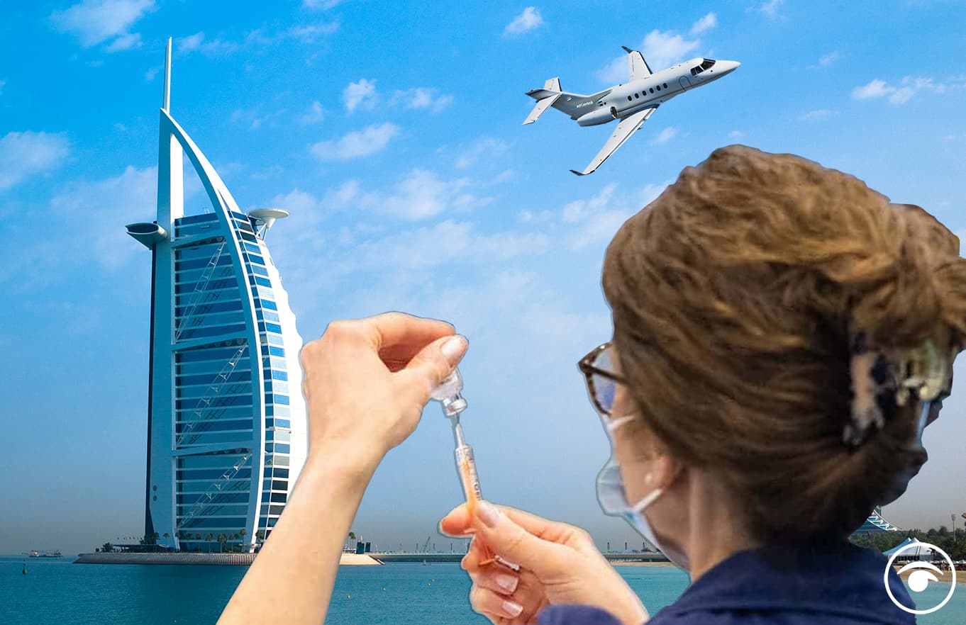Private members club brags of flying super-rich overseas for ‘luxury’ Covid vaccines