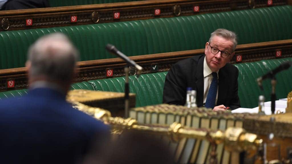 Michael Gove tells MPs freeports will be an big Brexit benefit