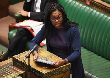 Kemi Badenoch answering a question in the House of Commons (UK Parliament/Jessica Taylor/PA)