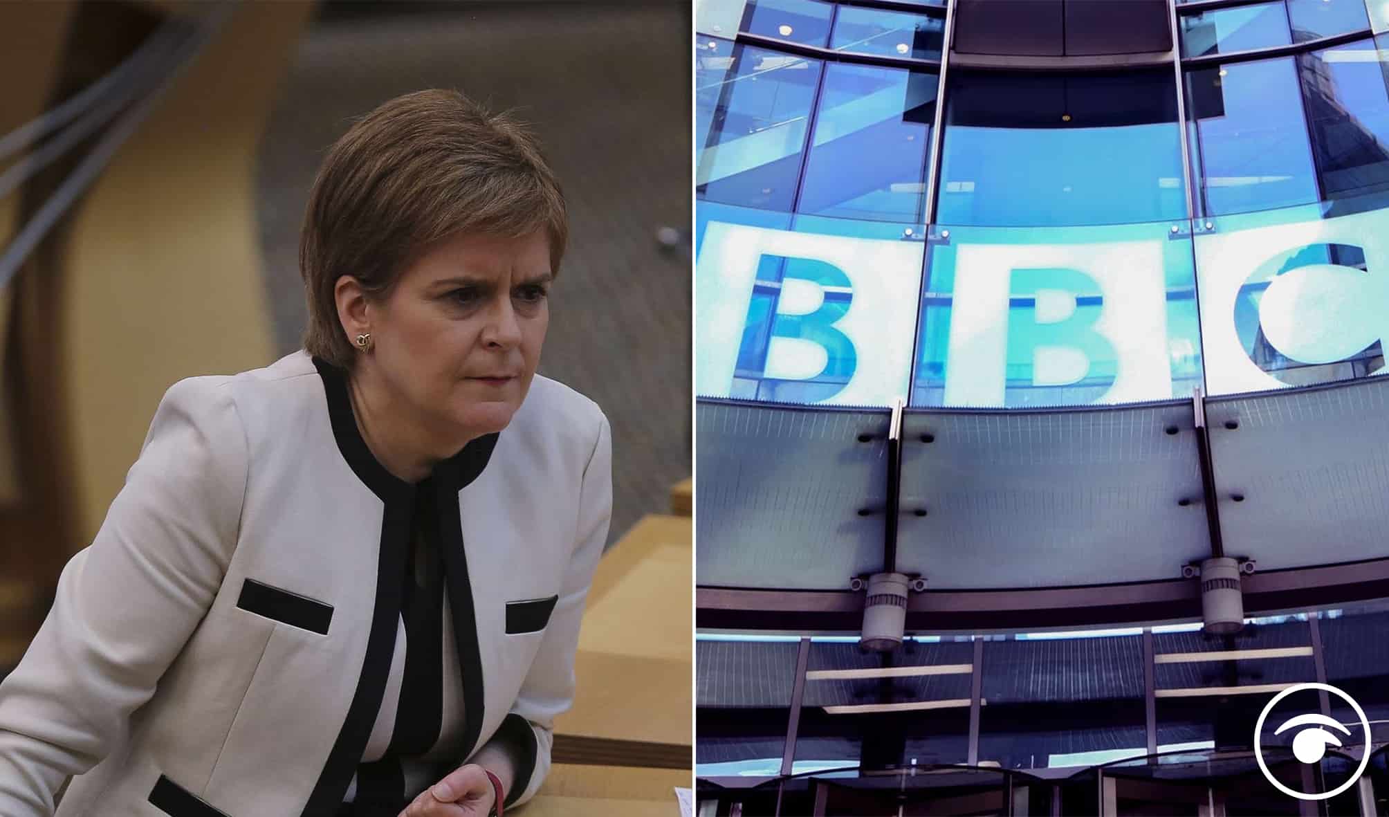 Reactions as BBC apologise about misleading headline regarding Sturgeon