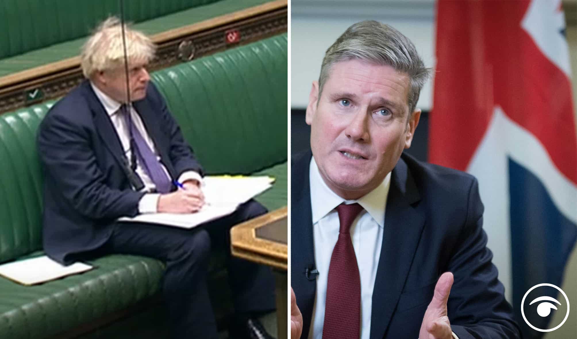 ‘Heated discussions’ between PM and Starmer denied as patriotic rebrand ‘not Labour strategy’
