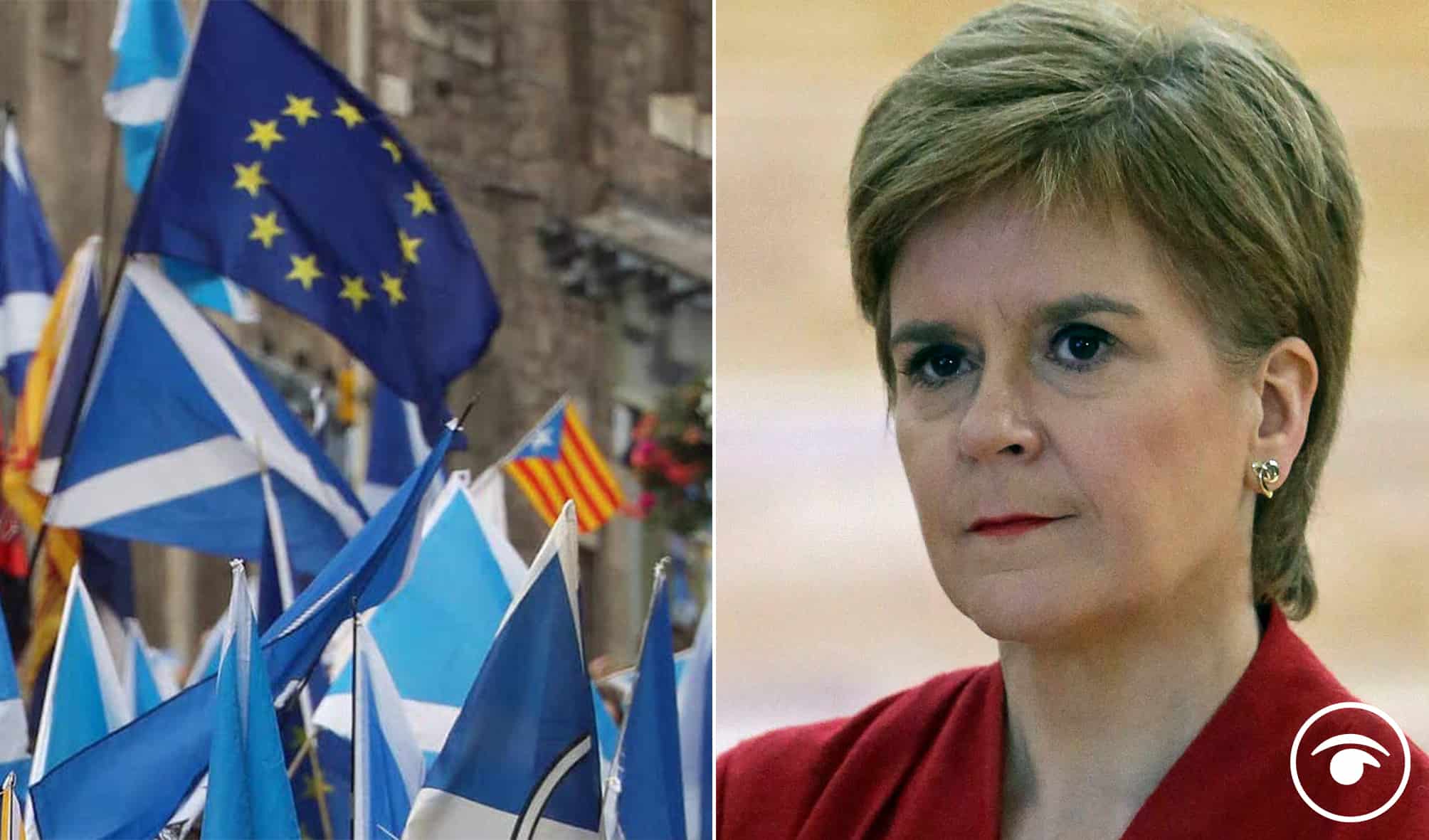 Brexit: Tories not happy as Sturgeon decides to keep EU flags flying