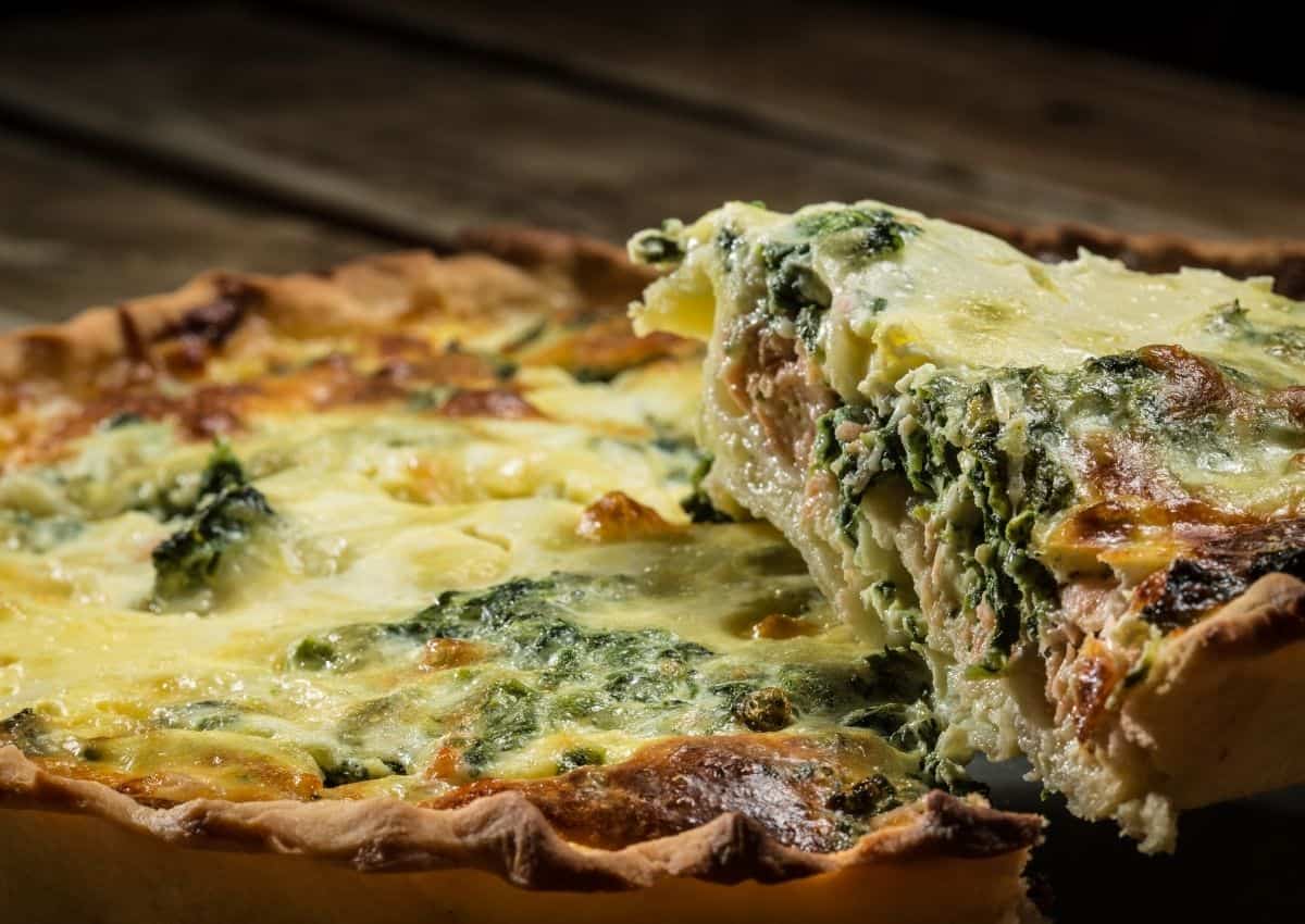 How To Make: Bacon, Spinach and Mushroom Quiche