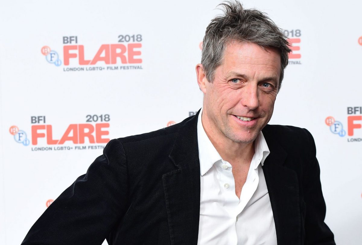 Hugh Grant attends the 30th anniversary screening of James Ivory's Maurice during the BFI Flare: London LGBTQ Film Festival at BFI Southbank, London.