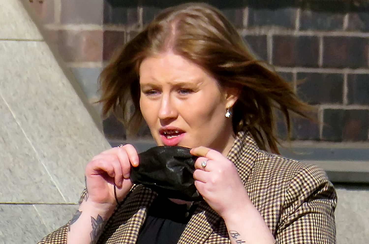 Drunk and drugged-up pregnant woman who spat blood in paramedic’s eye and attacked three cops is spared jail