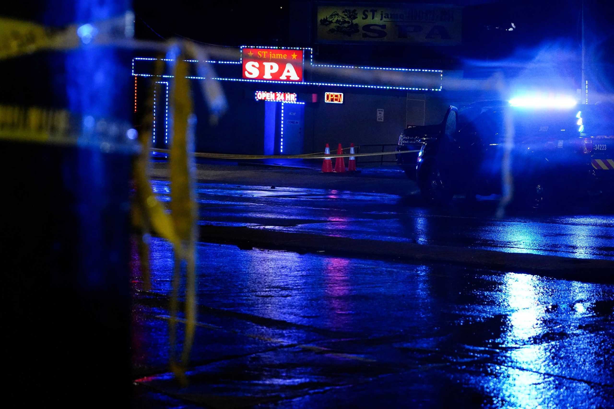 Man suspected of shooting eight at Atlanta massage parlours ‘may have sexual addiction’