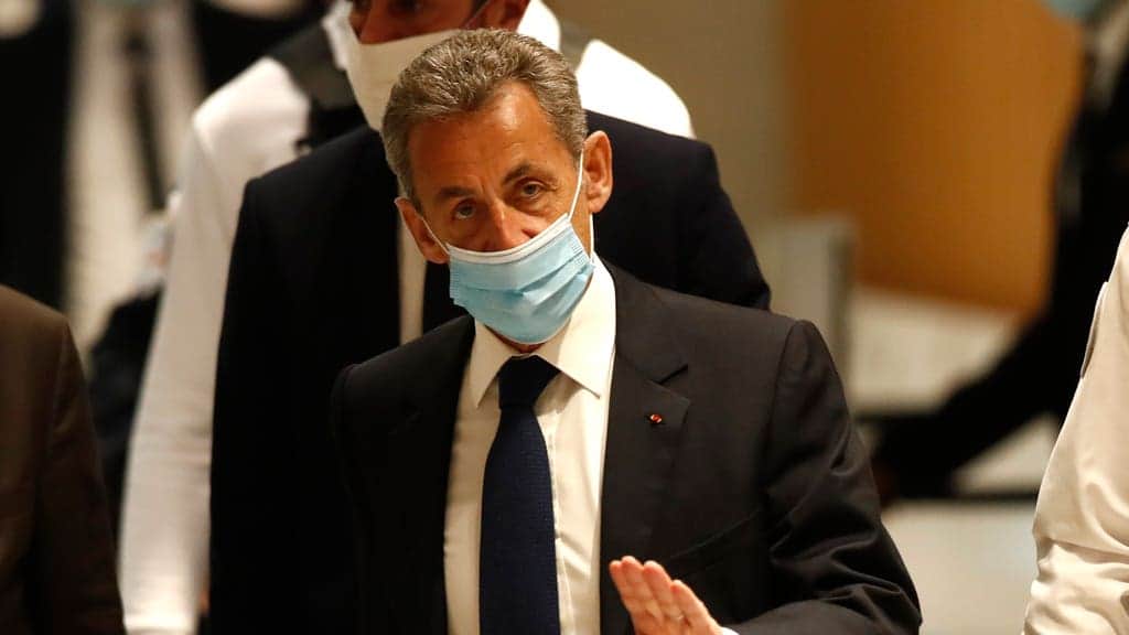 Nicolas Sarkozy handed prison sentence on corruption charges