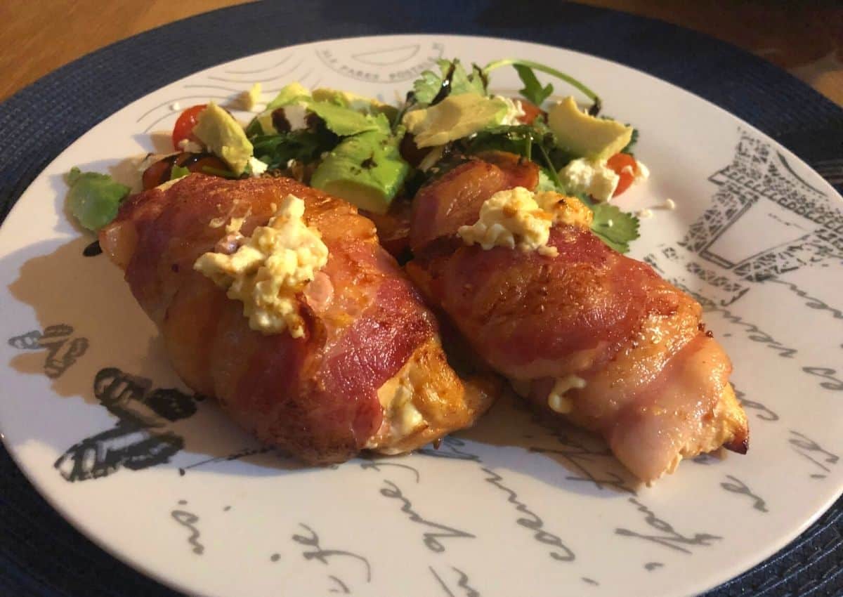 How To Make: Bacon-wrapped Stuffed Chicken Breast