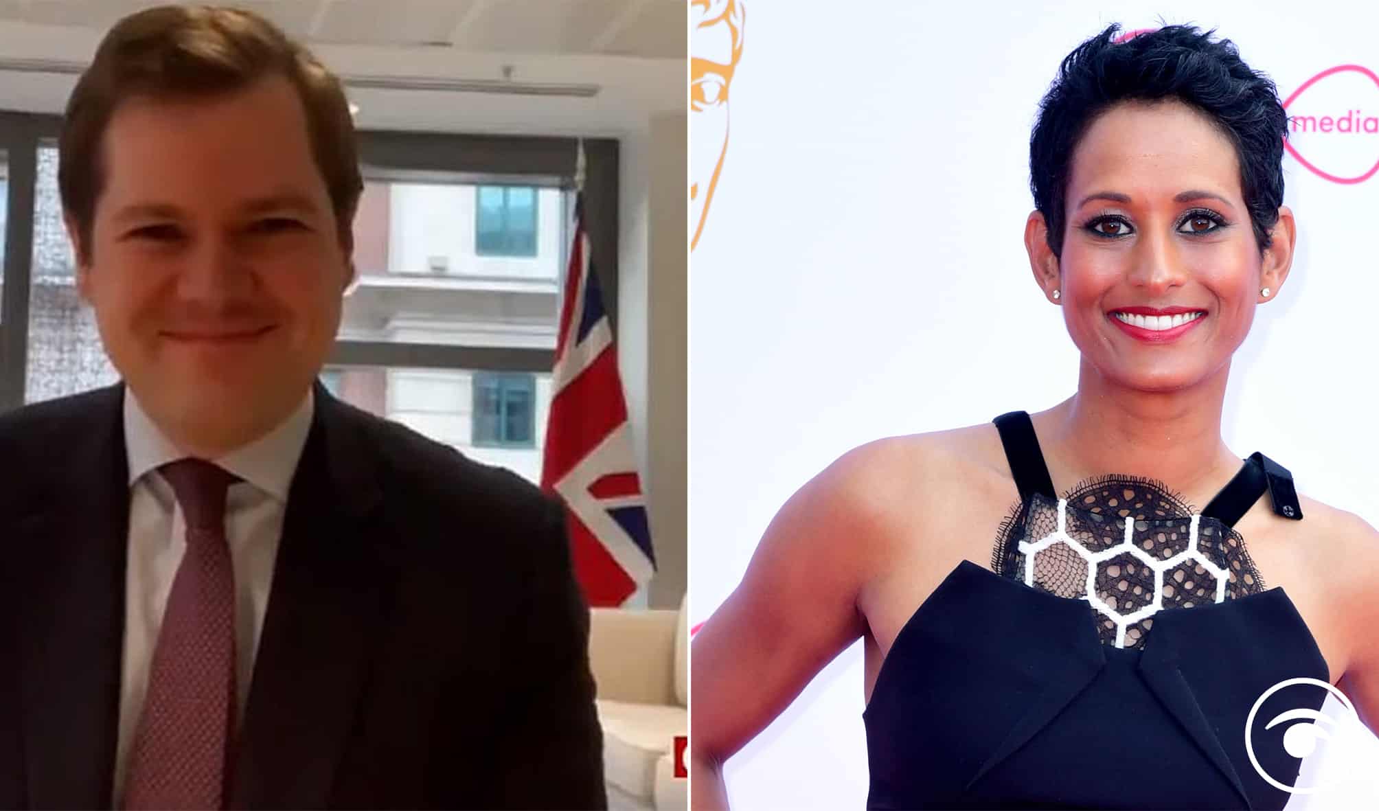 Bemused reactions after Naga Munchetty apologised for liking tweets