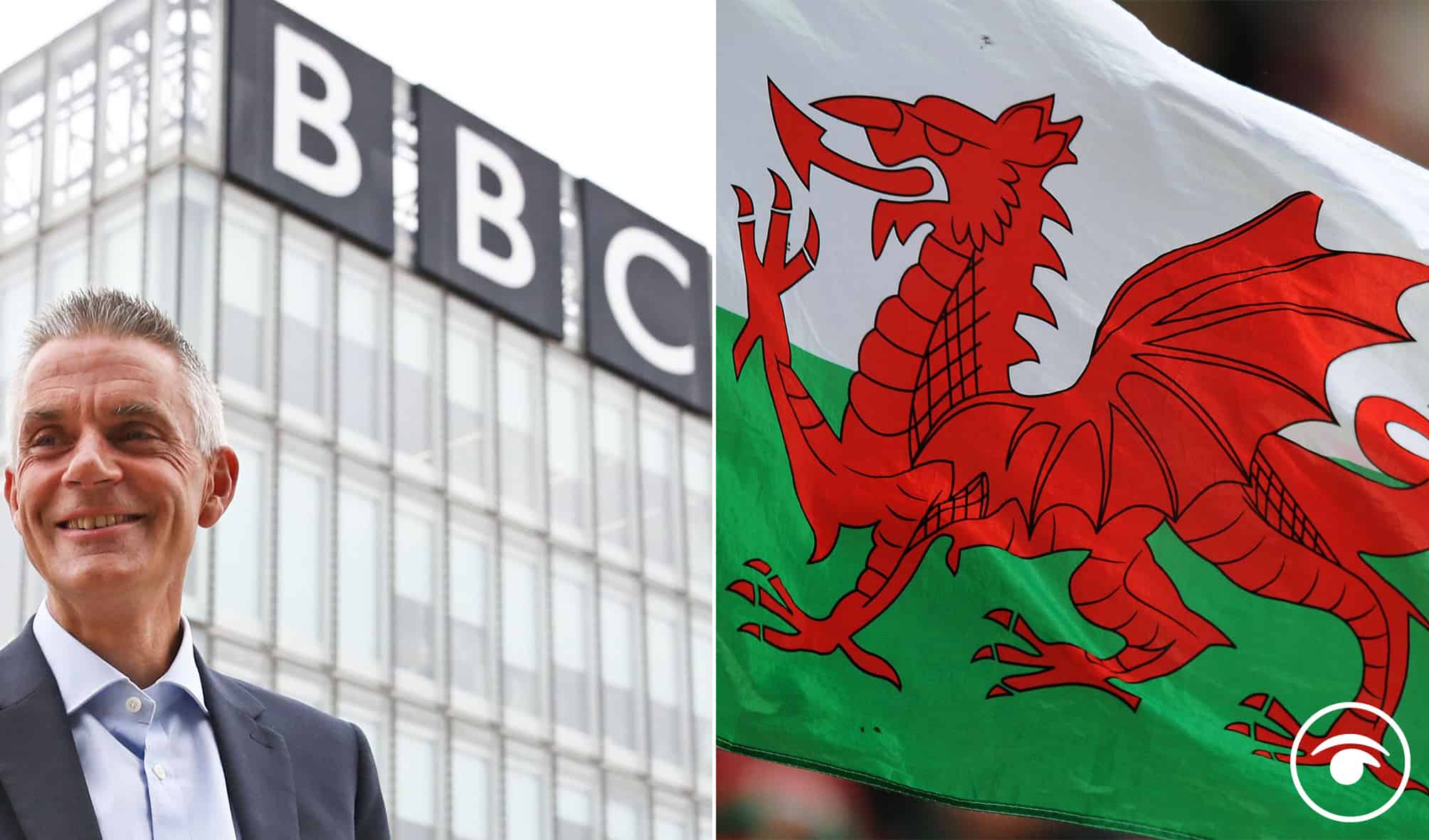 Reactions as BBC presenter ‘ordered’ to delete tweet of himself with Welsh flag by TV bosses