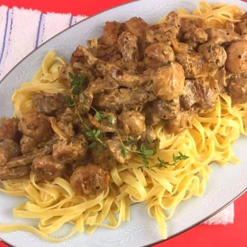 How To Make: Beef Stroganoff with Buttery Noodles