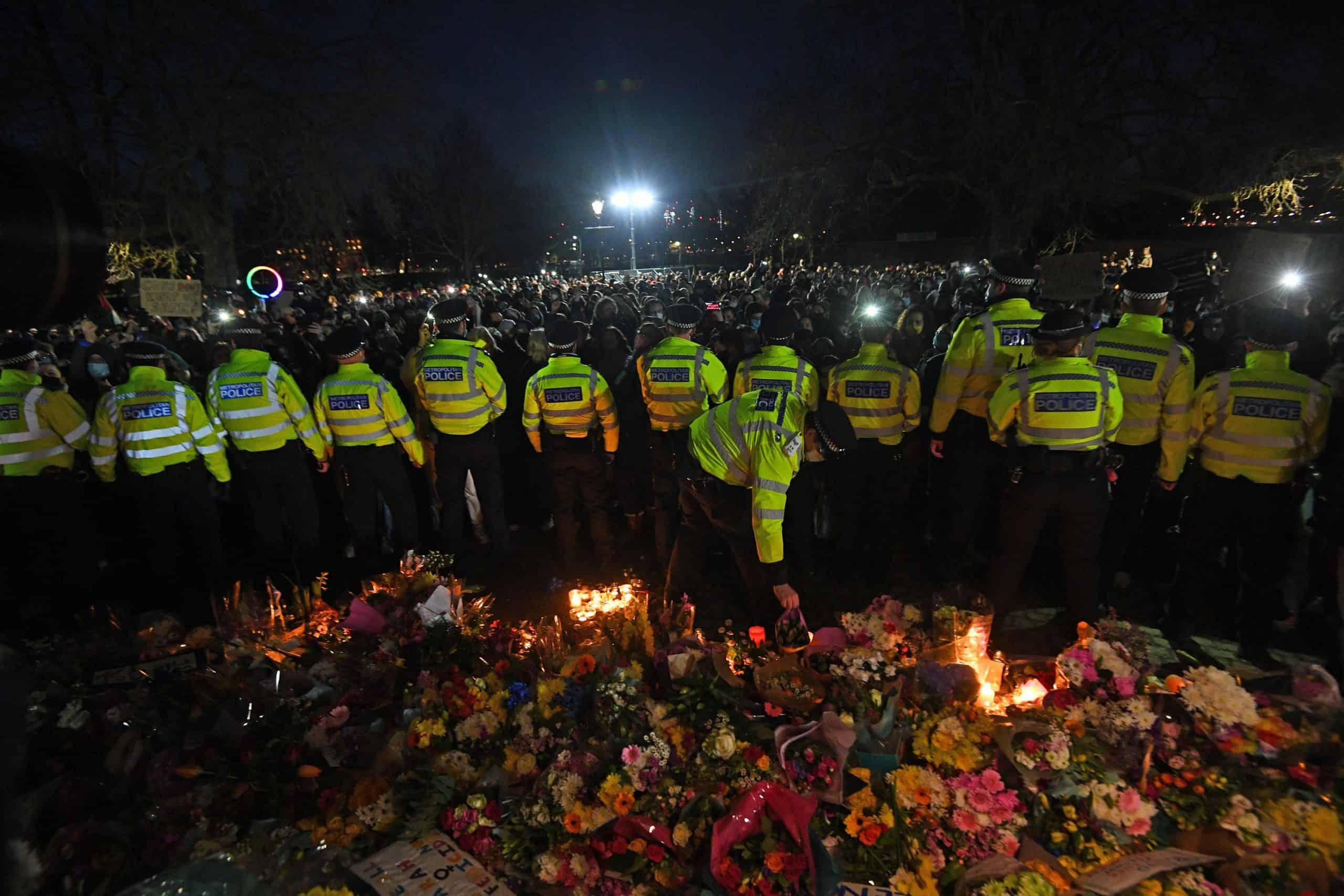 Cressida Dick claims ‘social media pile-on’ damaged confidence in police after Clapham vigil