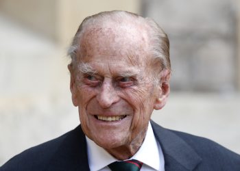 The Duke of Edinburgh at Windsor Castle during a ceremony for the transfer of the Colonel-in-Chief of the Rifles from the Duke to the Duchess of Cornwall, who will conclude the ceremony from Highgrove House.