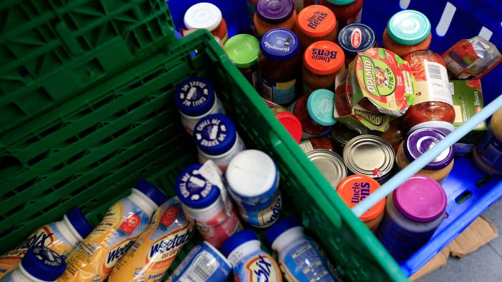 Record 2.5 million emergency food parcels handed over during pandemic