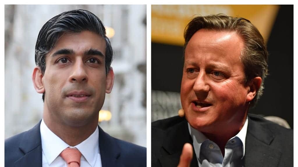 Rishi Sunak’s texts to David Cameron released as Greensill lobbying row intensifies