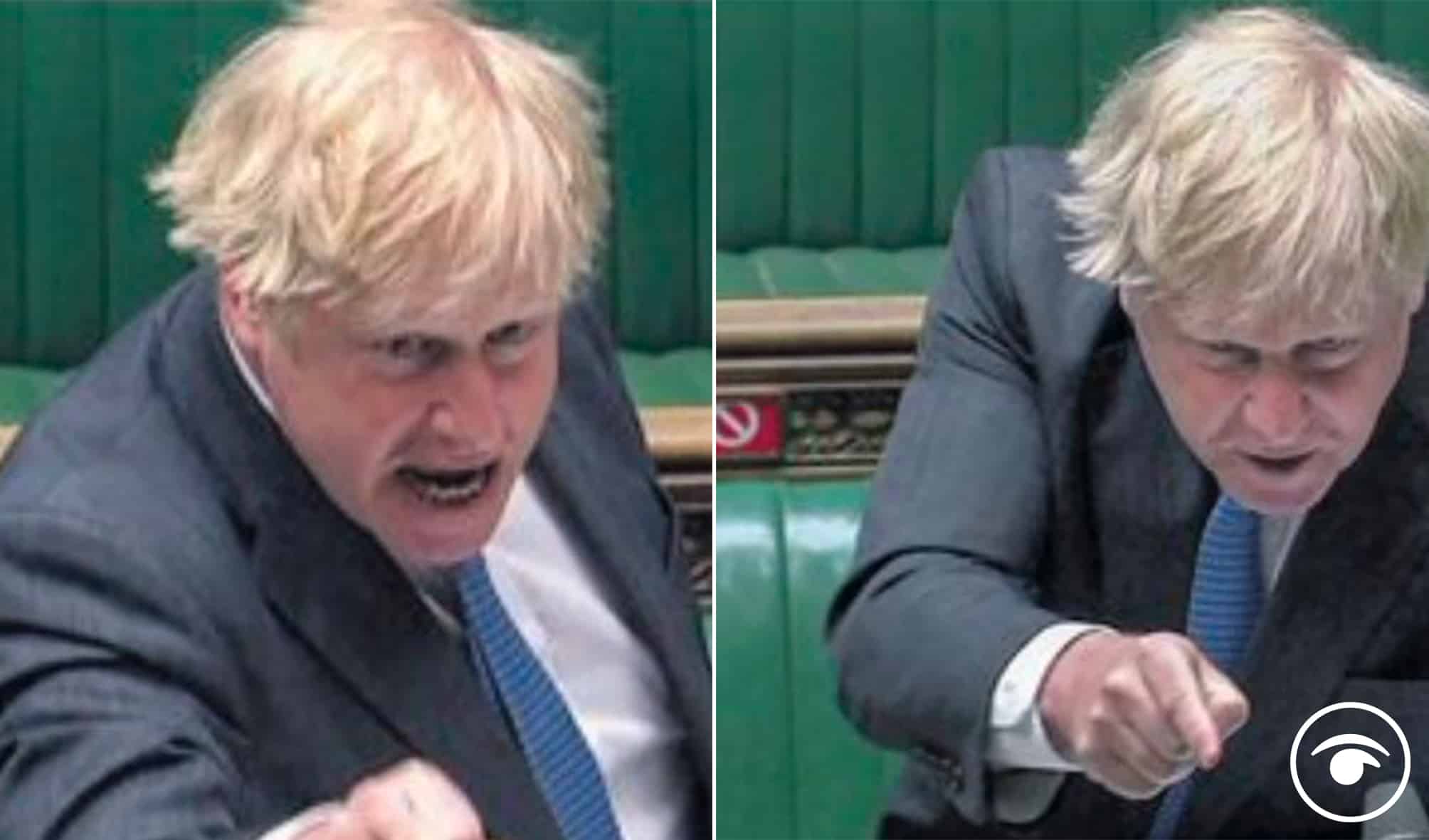 Best memes that encapsulate Johnson’s very angry PMQs performance