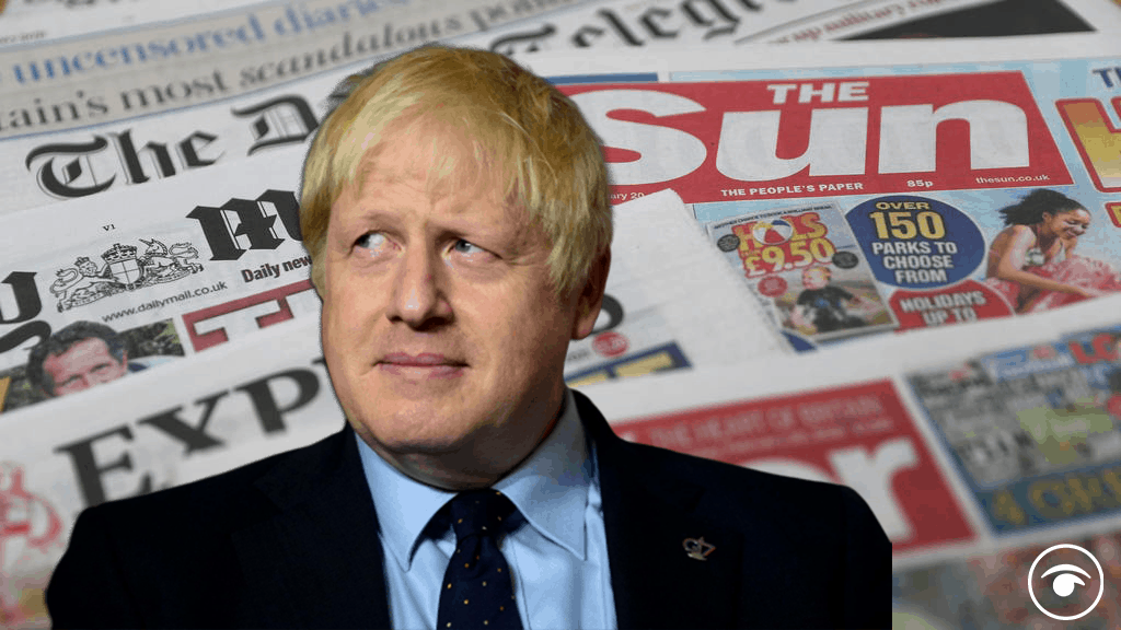 ‘Not just bodies, Boris’: PM on the ropes as newspapers react to Covid comments