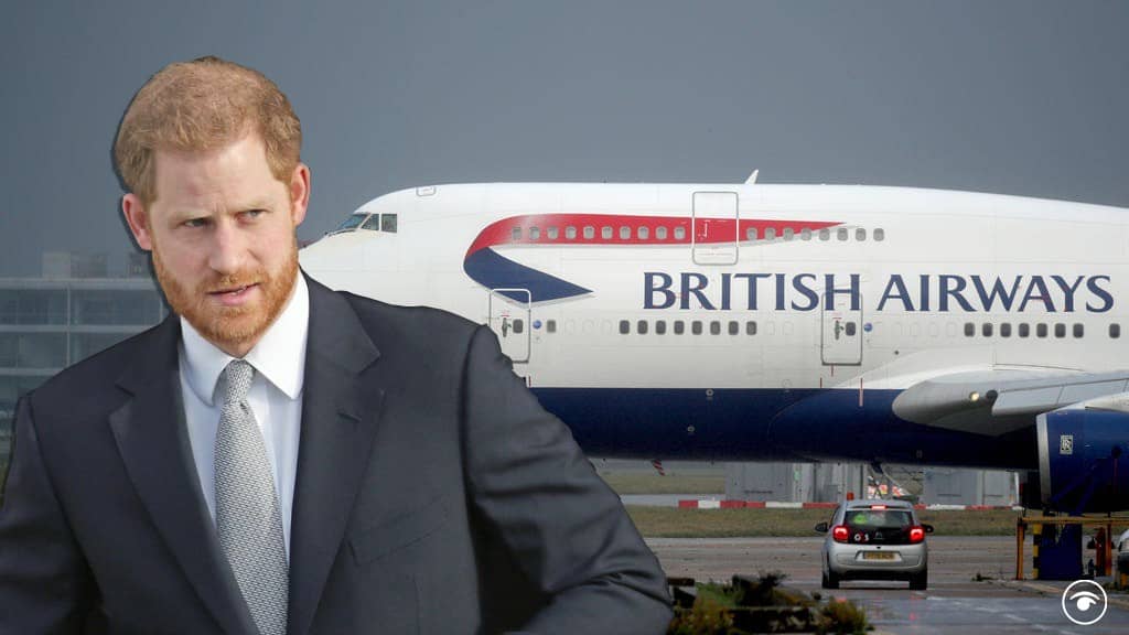 Harry arrives back in UK for Duke of Edinburgh’s funeral