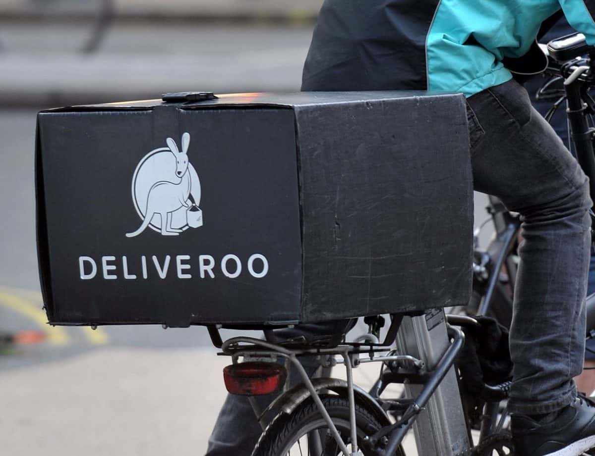 File photo dated 06/01/16 of a Deliveroo cycle rider. Deliveroo riders are set to find out if their bid for the right to collective bargaining has been successful in the latest case involving the so-called "gig economy".