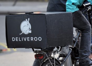 File photo dated 06/01/16 of a Deliveroo cycle rider. Deliveroo riders are set to find out if their bid for the right to collective bargaining has been successful in the latest case involving the so-called "gig economy".
