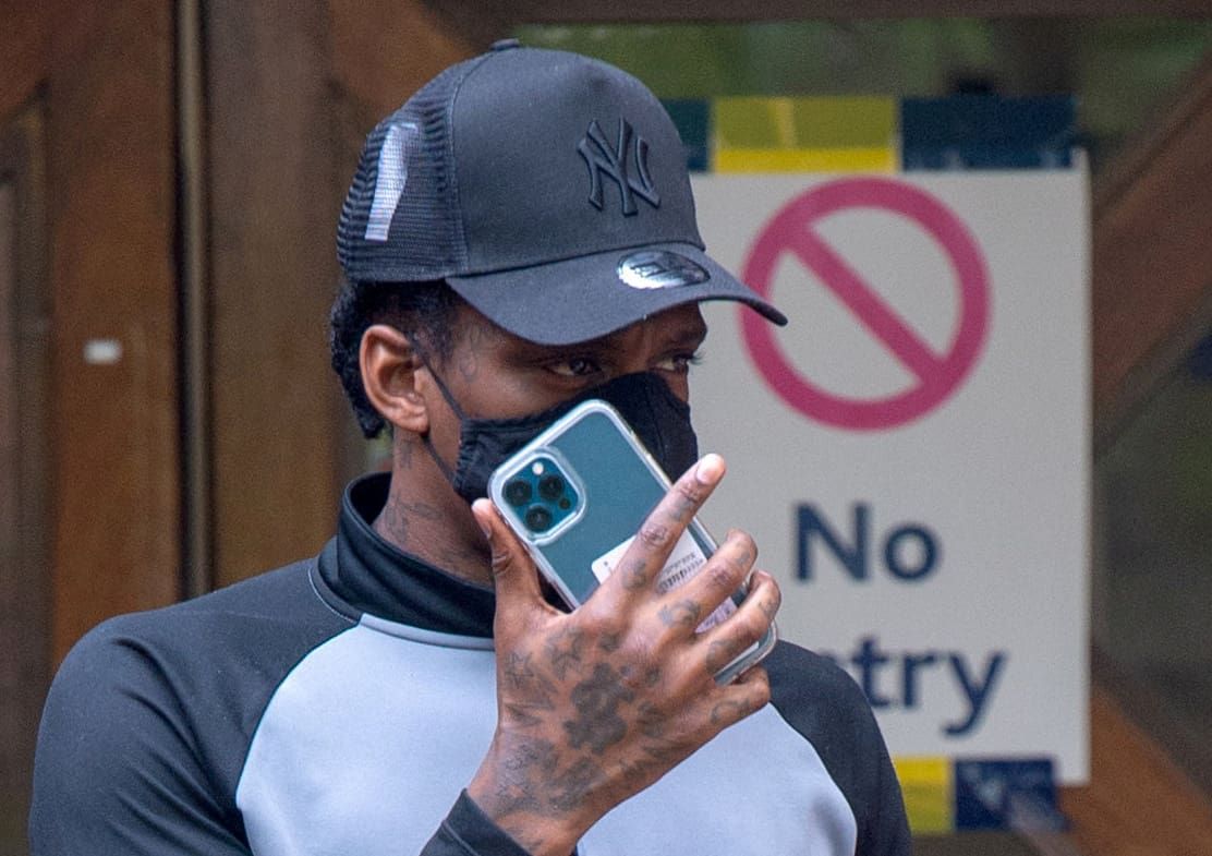 Nile Ranger leaving Ealing Magistrates Court, London, May 10, 2021.  Credit;SWNS