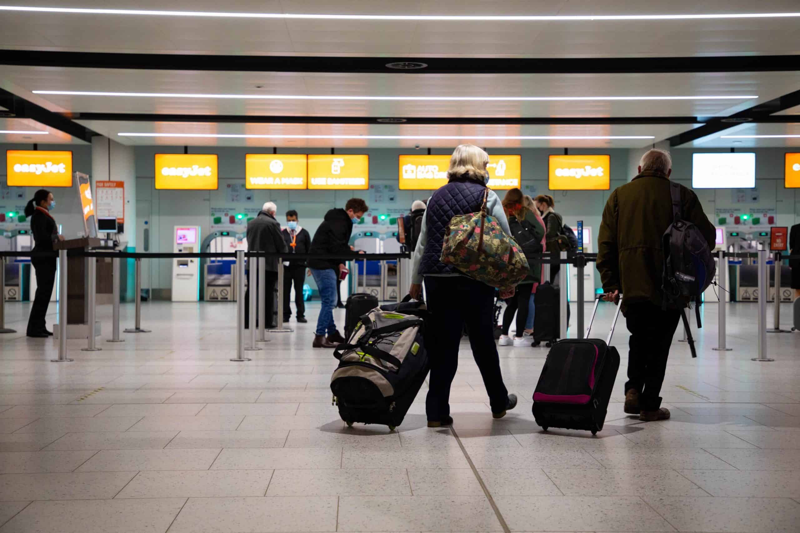 Airport arrivals forced to queue alongside ‘red list’ travellers for up to three hours
