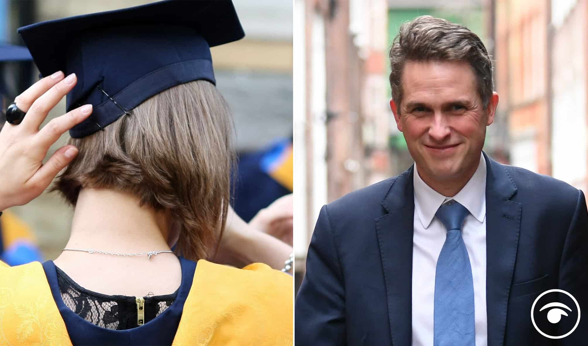 ‘Completely out of touch’ Gavin Williamson slammed for comment about university courses