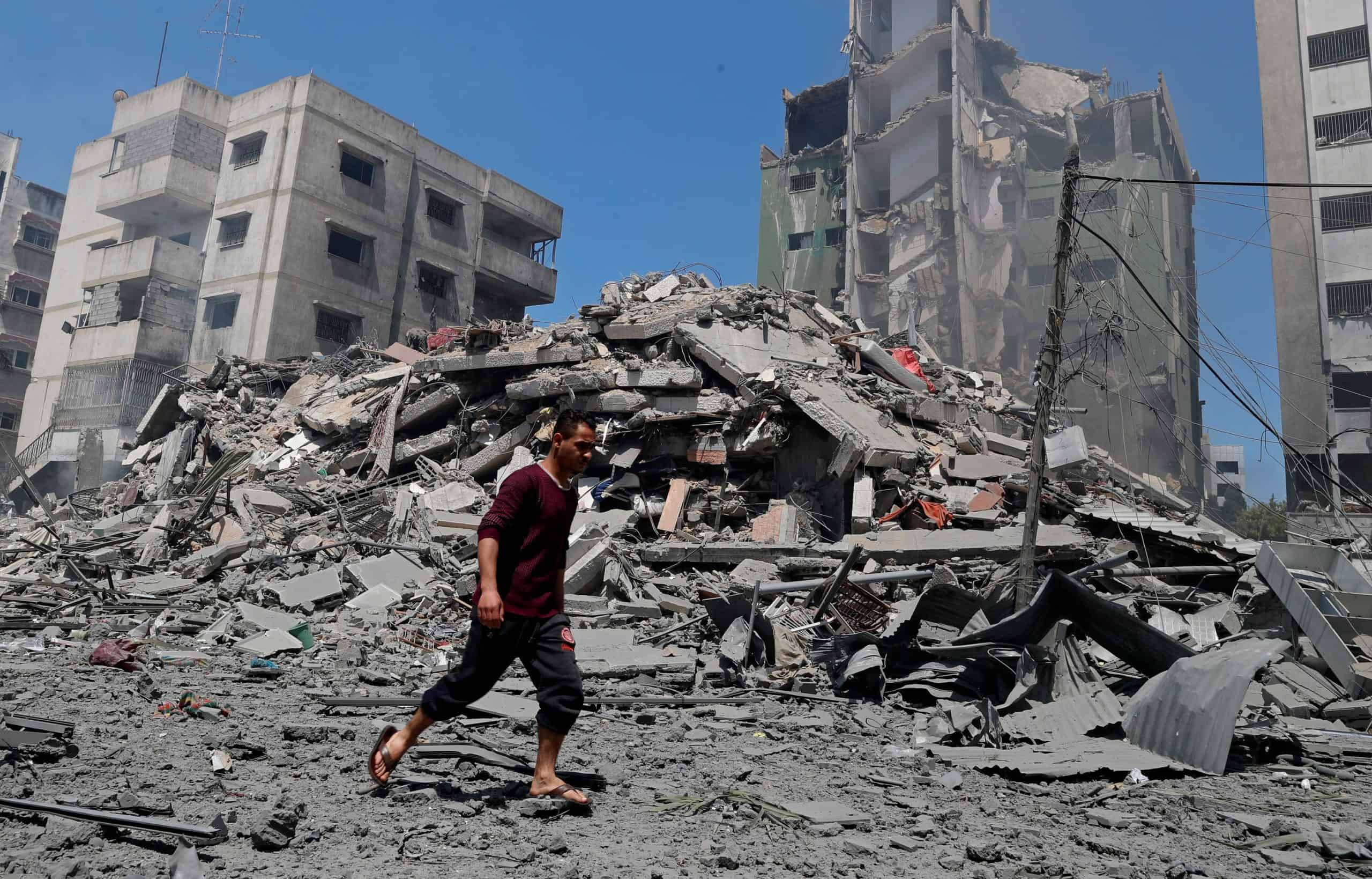 Israel airstrikes level Gaza City buildings as Netanyahu warns attacks will continue at ‘full force’