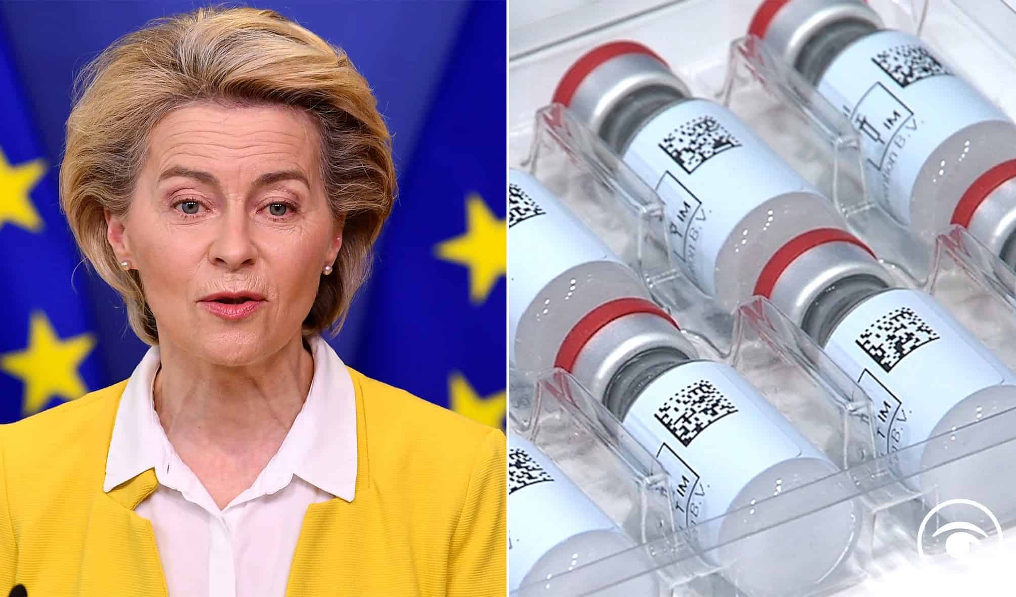 EU to discuss US proposal to share vaccine patents as UK remains on sideline