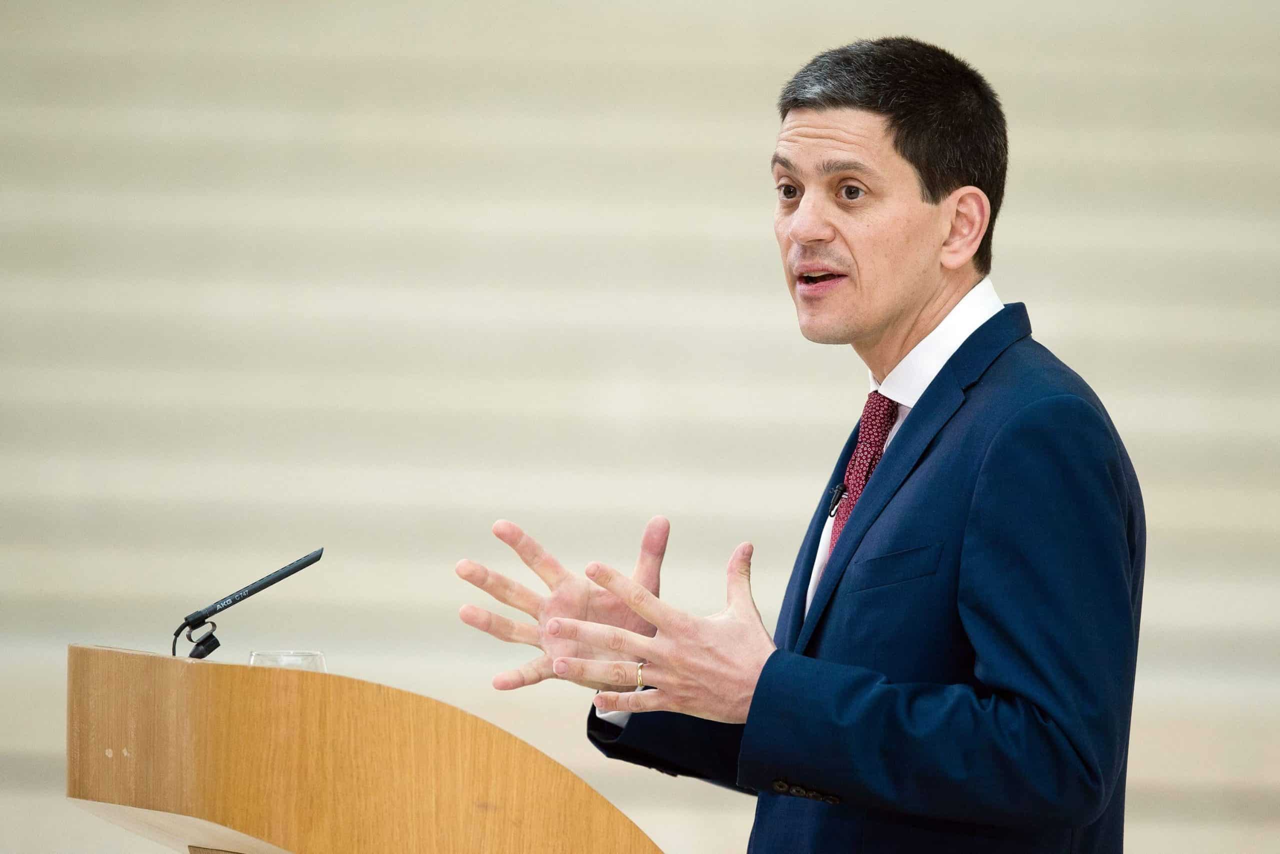 David Miliband’s charity offers unpaid internships… while he pockets £700k