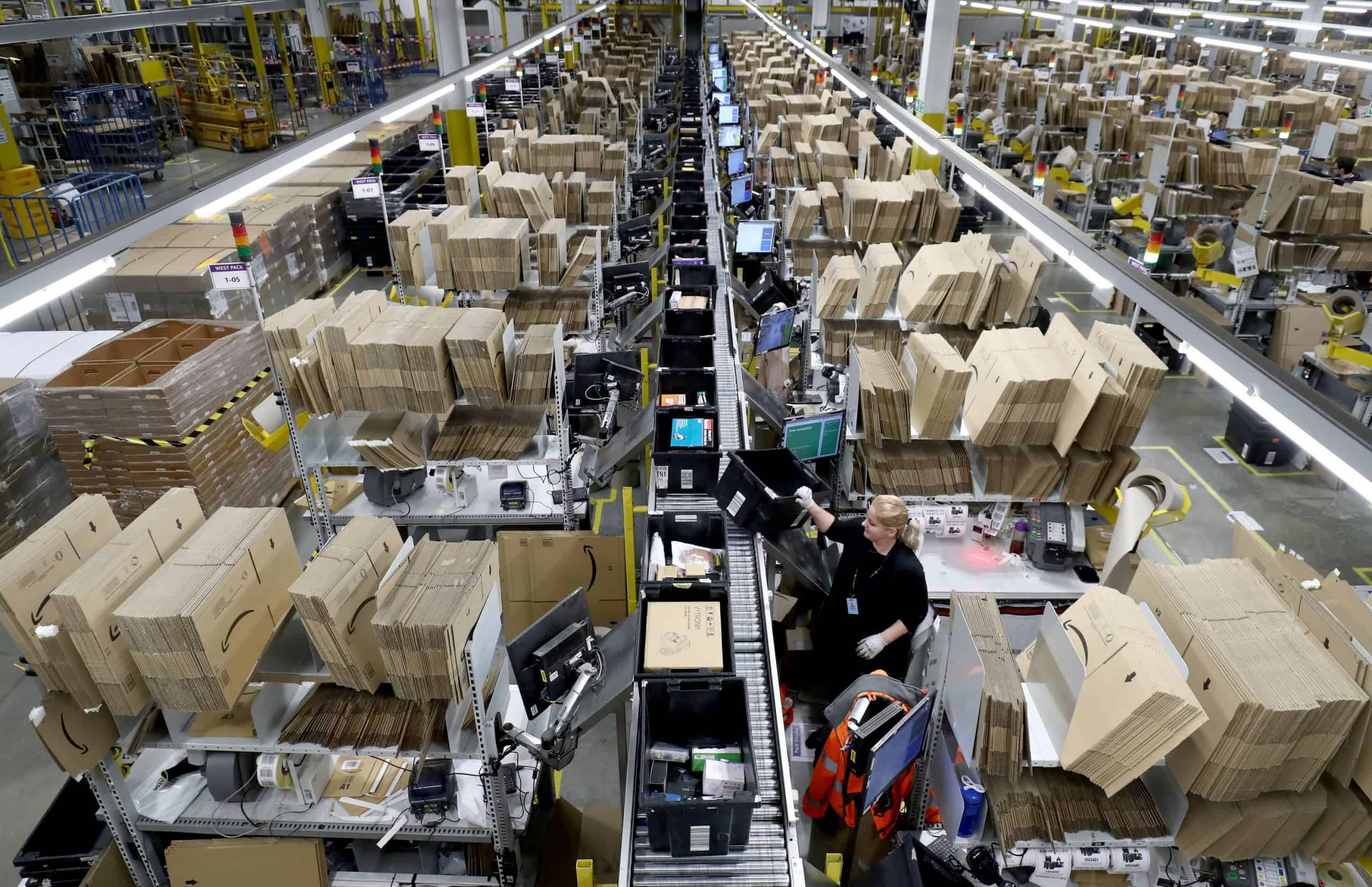 Undercover filming exposes mass destruction of products at Amazon warehouses