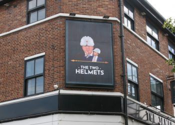 The Two Helmets pub. Photo credit: Activate Digital.