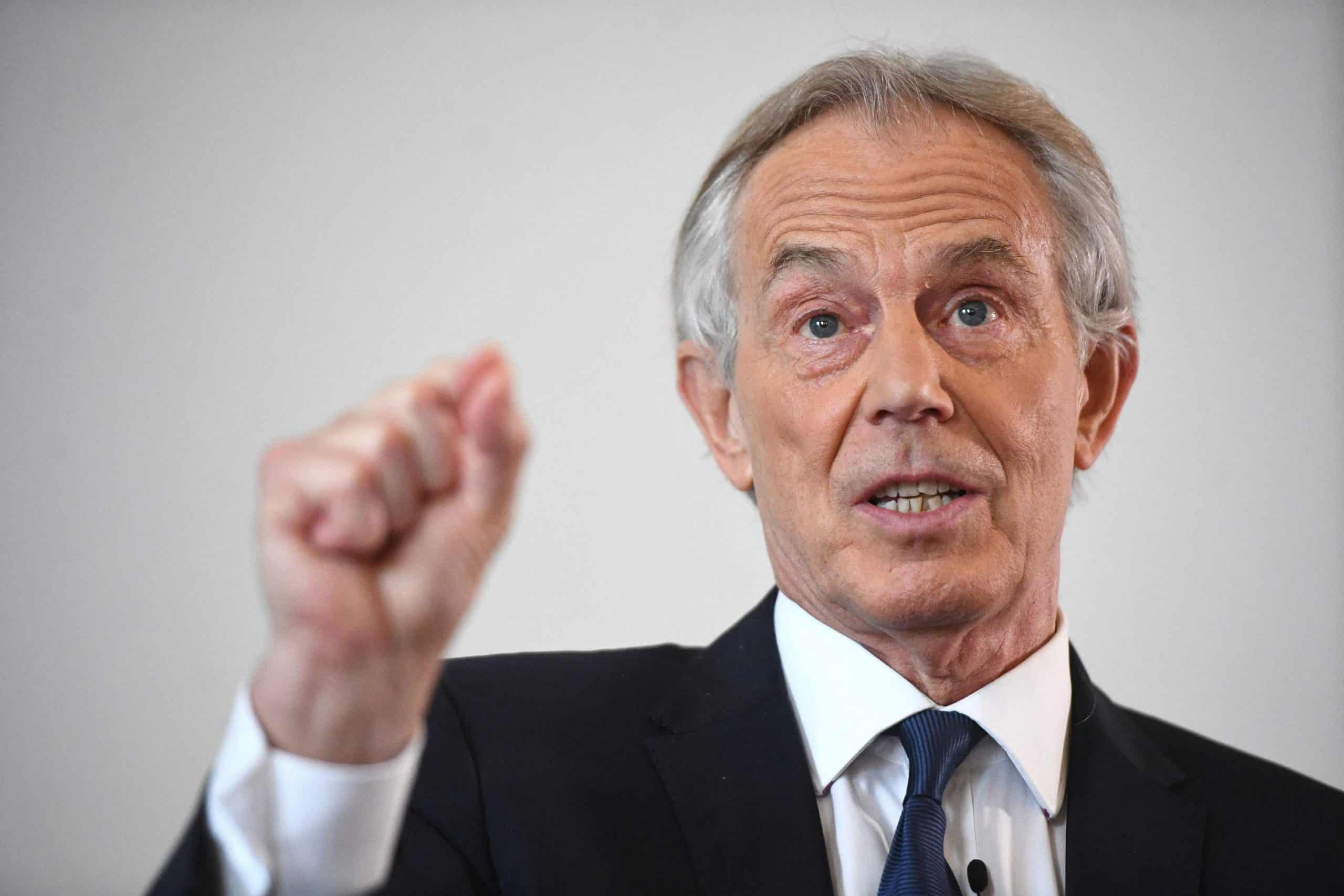Let vaccinated people quit lockdown, Tony Blair urges