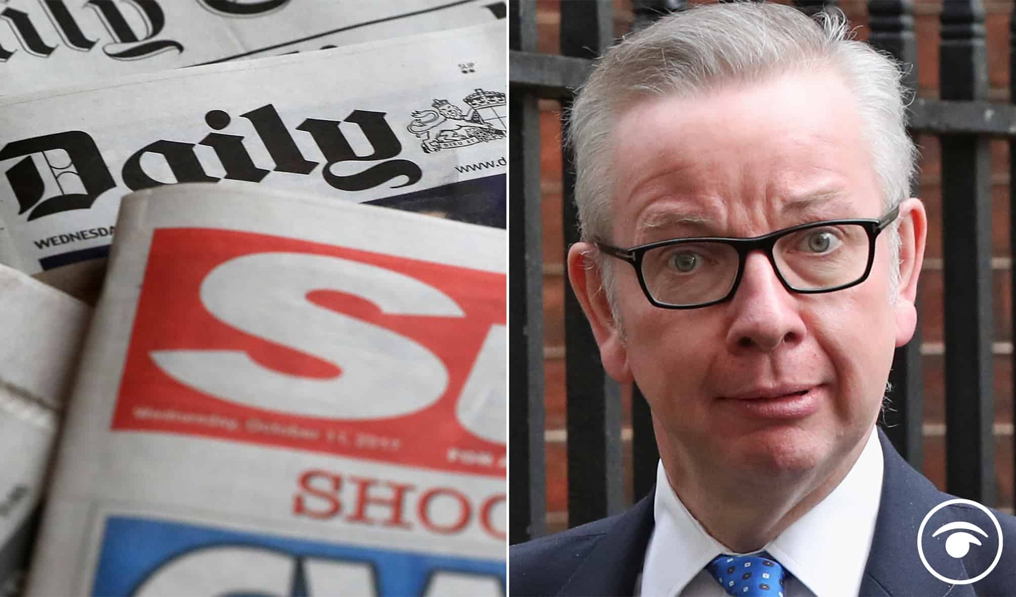 Demands for investigation into Michael Gove amid fears journalists were blacklisted