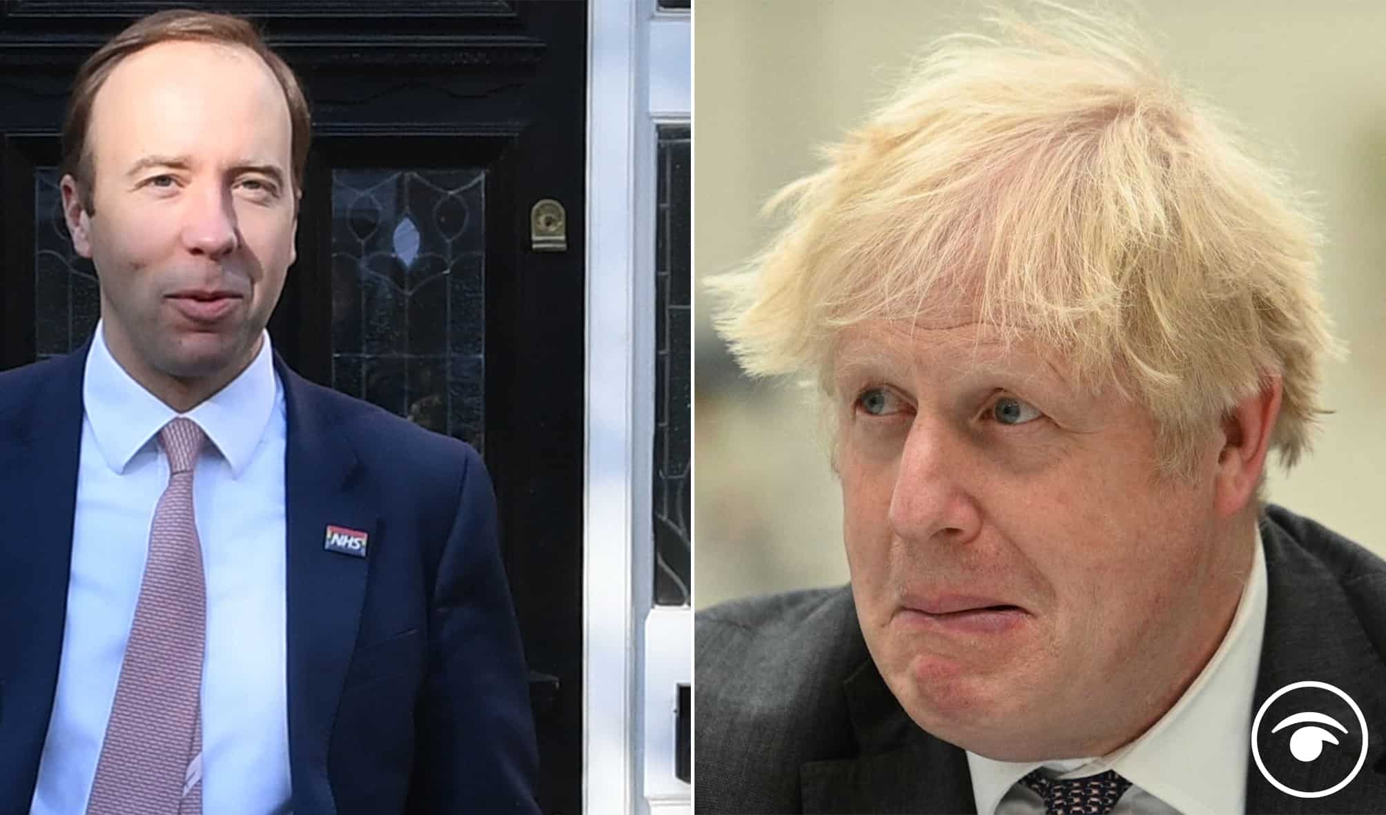 Watch: ‘Totally f*cking hopeless’ – video claims Johnson and Hancock gave us a third wave