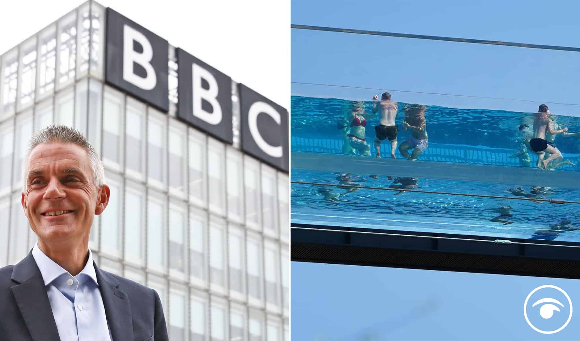 BBC ‘praises vulgar monument to UK’s escalating wealth inequality’ with sky pool footage