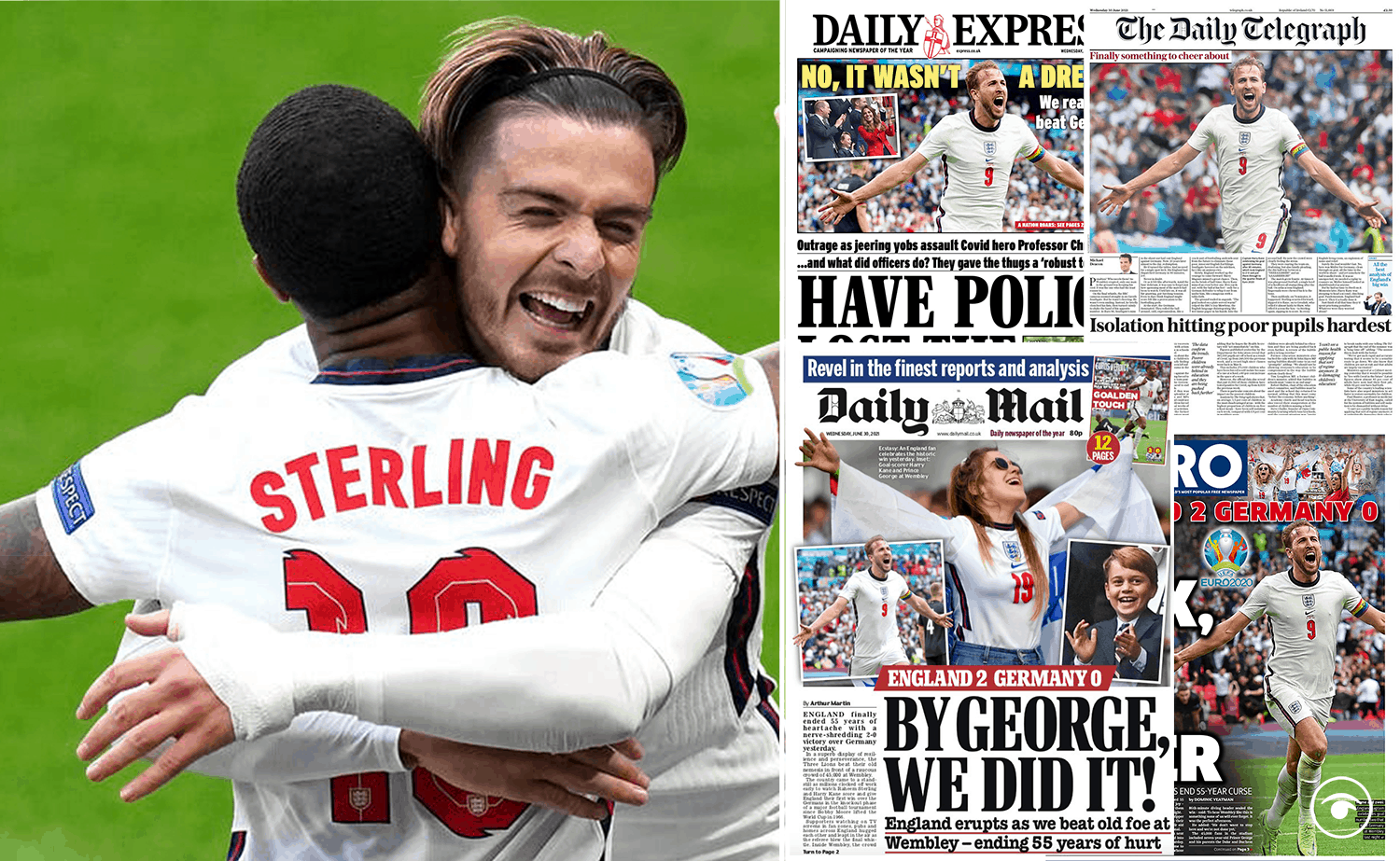 Harry Kane and Prince George dominate front pages as ‘talisman’ Sterling spurned