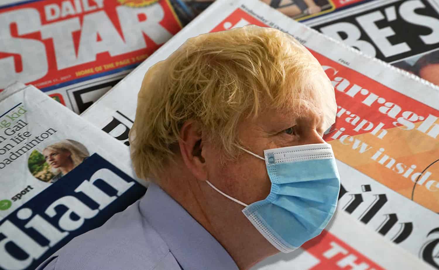 Boris rolls the dice: Newspapers respond to PM’s ‘gamble’ on Covid restrictions