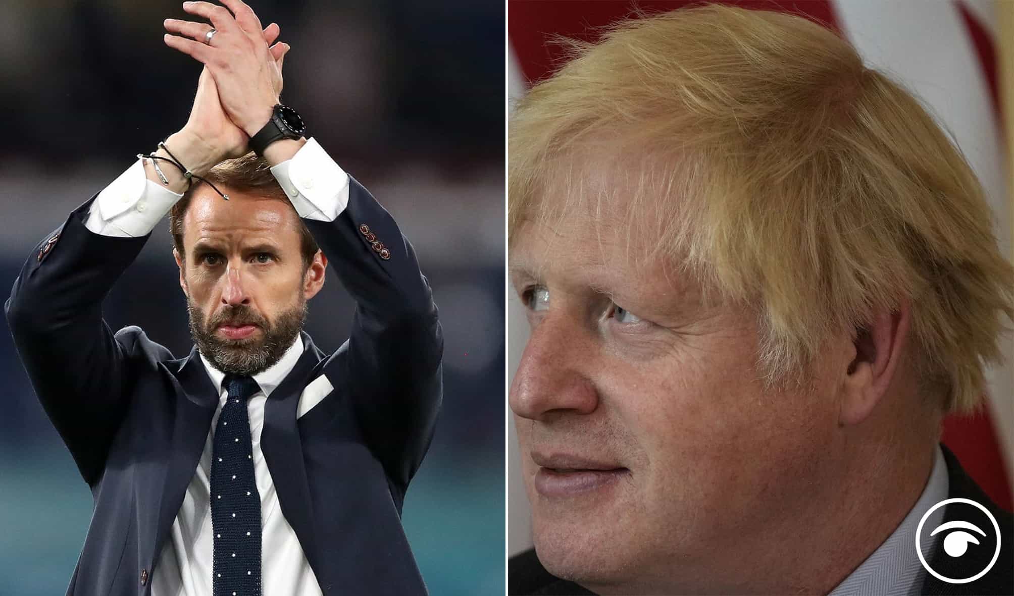 Johnson told to spend some time ‘studying at the Southgate school of leadership’