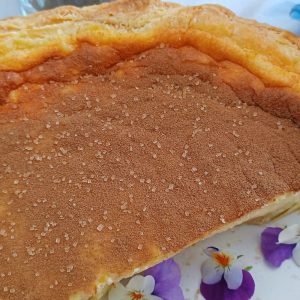 A traditional South African Milk Tart