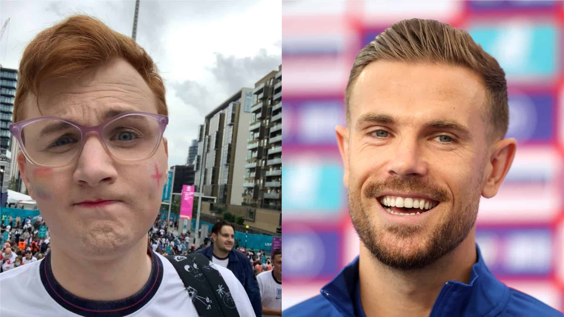 Non-binary England fan praises Jordan Henderson for ‘really lovely’ support